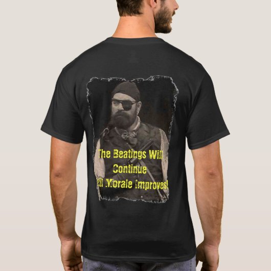 Calico Jack Beatings T-shirt (Achterkant)
