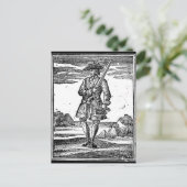 Calico Jack Rackham Briefkaart (Staand voorkant)