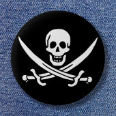 Calico Jack Ronde Button 5,7 Cm