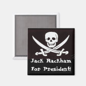 Calico Jack voor Prez Magnet (Voorkant / Achterkant)