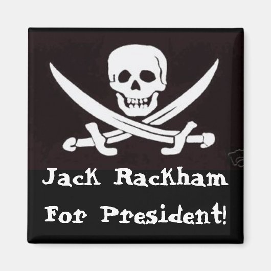 Calico Jack voor Prez Magnet (Voorkant)