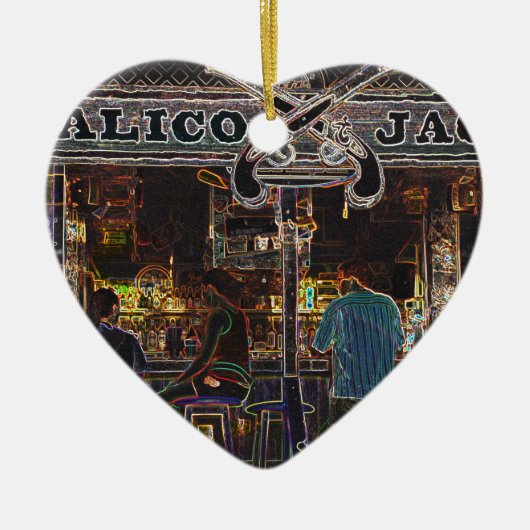 Calico Jacks Grand Cayman Keramisch Ornament (Voorkant)