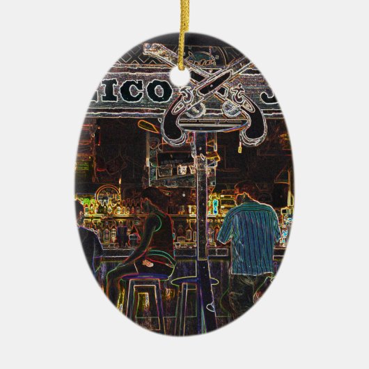 Calico Jacks Grand Cayman Keramisch Ornament (Voorkant)