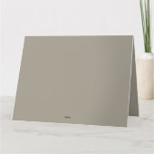 Calico Kat en Vlinders in de voorjaarstuin Kaart (Achterkant)