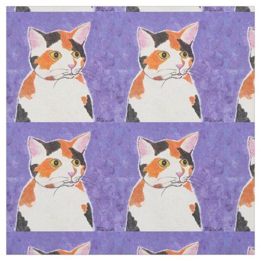 Calico Kat Fabric Stof (Swatch)