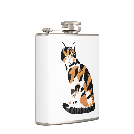 Calico-kat Heupfles (Rechts)