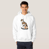Calico-kat Hoodie (Voorkant volledig)