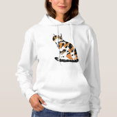 Calico-kat Hoodie (Voorkant)