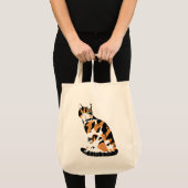 Calico-kat Tote Bag (Voorkant (product))