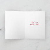 Calico kat Verjaardag Kaart (Binnen)