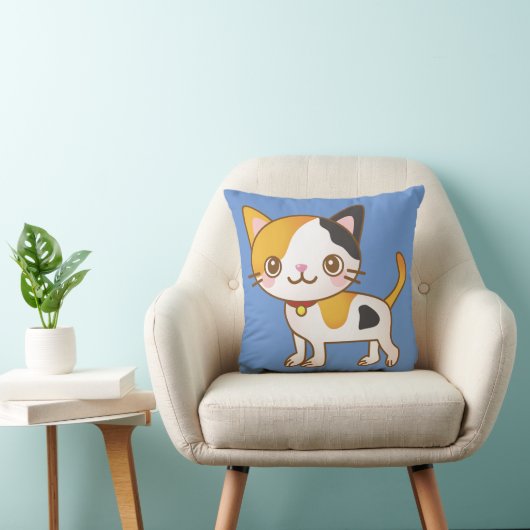 calico kattenkussen kussen (Stoel)