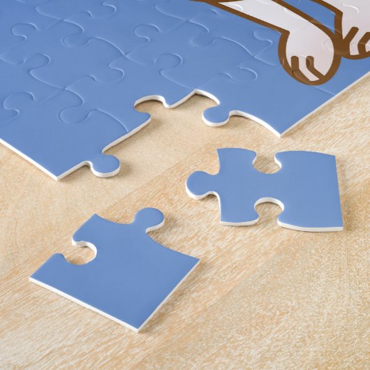 calico kattenpuzzel legpuzzel (Zijkant)