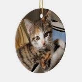 Calico Kitten Ornament (Rechts)