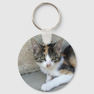 Calico Kitten Sleutelhanger