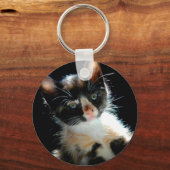 Calico Kitten Sleutelhanger (Voorkant)