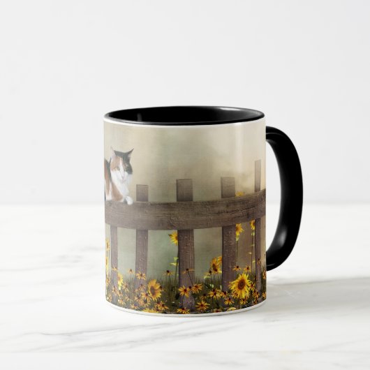 Calico kitty cat mok (Voorkant rechts)