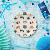 Calico Kitty Kat Papier Borden Papieren Bordje (Feest)