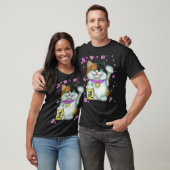 Calico Lucky Cat Maneki Neko T-shirt (Unisex)