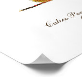 Calico Pennant Dragonfly Art Poster (Hoek)