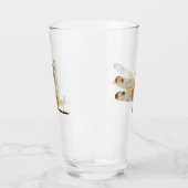 Calico Pennant Dragonfly Beer Glass Glas (Links)