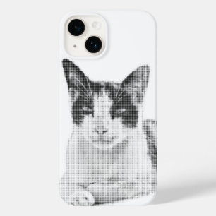 Calico Pop Halftone Case-Mate iPhone 14 Hoesje