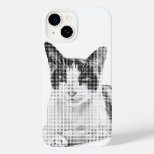 Calico Pop Halftone Case-Mate iPhone Case (Achterkant)