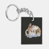 Calico Rabbit Sleutelhanger (Voorkant Links)