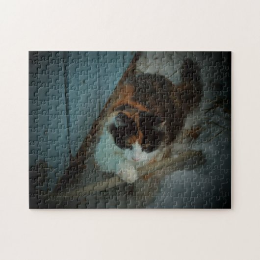 Calico-slingerdammer Legpuzzel (Horizontaal)