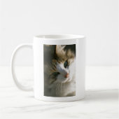 Calico Tiger Cat Koffiemok (Links)