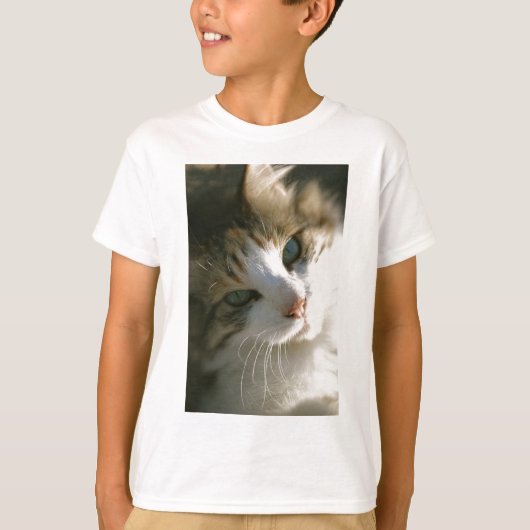Calico Tiger Cat T-shirt (Voorkant)