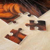 CALICO TORTIE CAT JIGSAW PUZZZLE LEGPUZZEL (Zijkant)