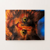 CALICO TORTIE CAT JIGSAW PUZZZLE LEGPUZZEL (Horizontaal)