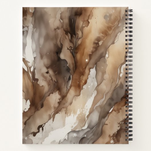 Calidez en el Bosque Notitieboek (Achterkant)