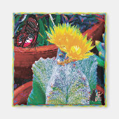 Caliente Cactus Magnet (Voorkant)