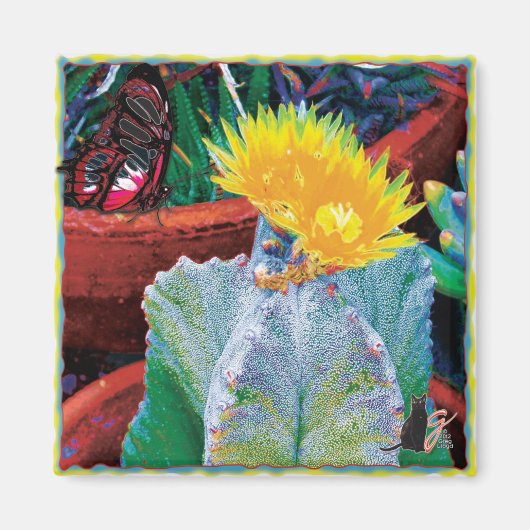 Caliente Cactus Magnet (Voorkant)