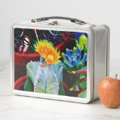 Caliente Cactus Metalen Lunchbox (In situ)