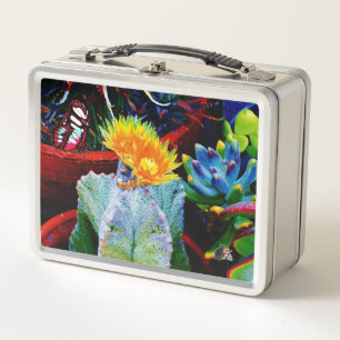 Caliente Cactus Metalen Lunchbox