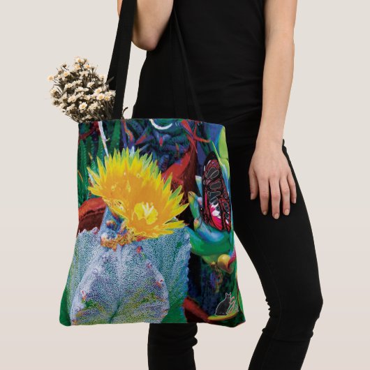 Caliente Cactus Tote Bag (Dichtbij)