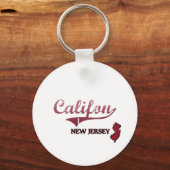 Califon New Jersey City Classic Sleutelhanger (Voorkant)