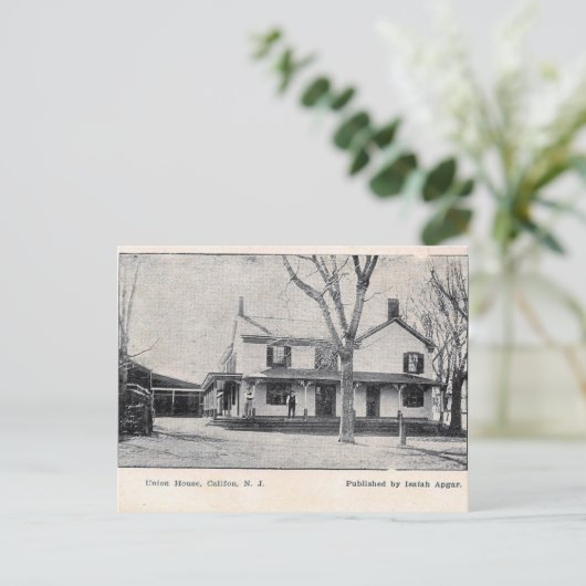 Califon, New Jersey, Vintage Briefkaart (Staand voorkant)