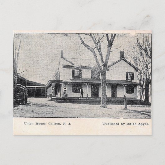 Califon, New Jersey, Vintage Briefkaart (Voorkant)