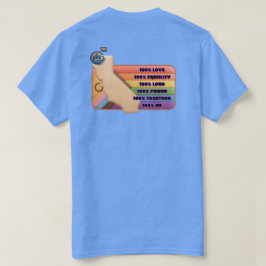 California 100% Liefde 100% Gelijkheid Pride T-shi T-shirt