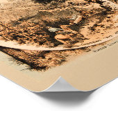 California 1849 Gold Rush Pioneers Souvenir Art Poster (Hoek)