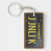 California 1963 License Bord Sleutelhanger CUSTOM (Voorkant)