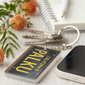 California 1963 License Bord Sleutelhanger CUSTOM (Voorkant Rechts)