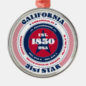 California 31st State Christmas Ornament (Voorkant)
