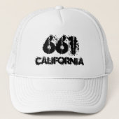 California 661 Area Code.  Pet cadeauidee. (Voorkant)