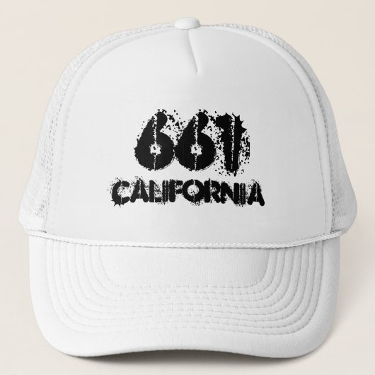 California 661 Area Code.  Pet cadeauidee. (Voorkant)