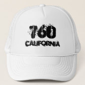 California 760 Area Code.  Pet cadeauidee. (Voorkant)