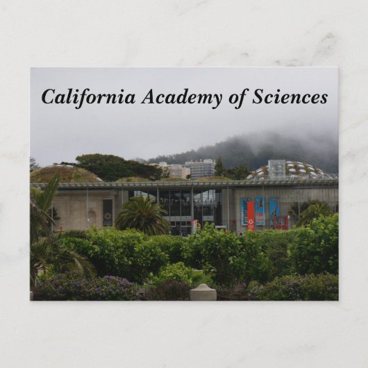 California Academy of Sciences #2 Briefkaart (Voorkant)